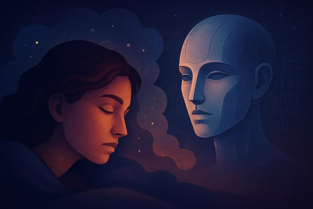 Dream illustration: AI Generated Face