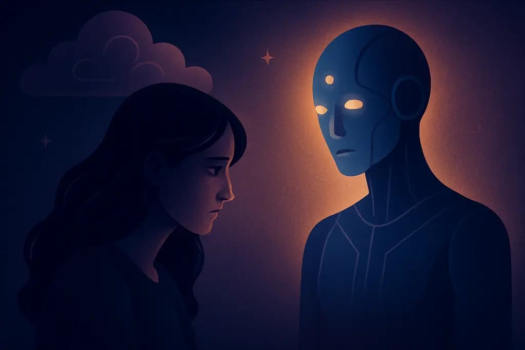 Dream illustration: AI Judging You