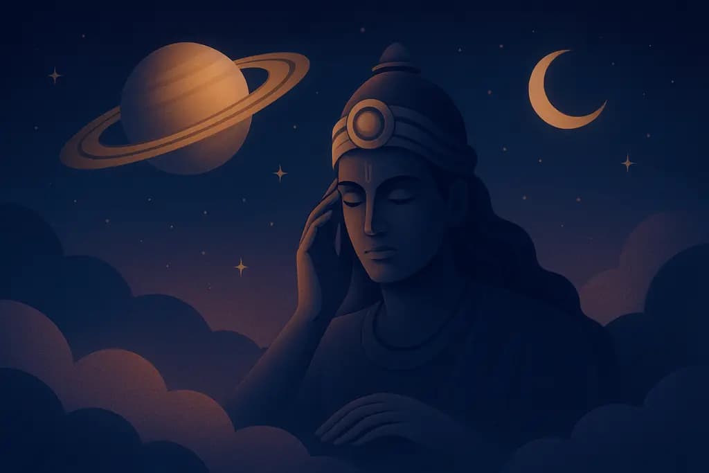 Dream illustration: Shani Saturn
