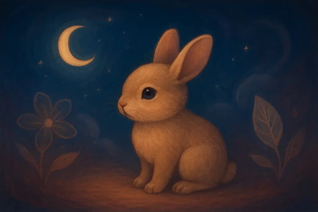 Dream illustration: A baby animal found alone