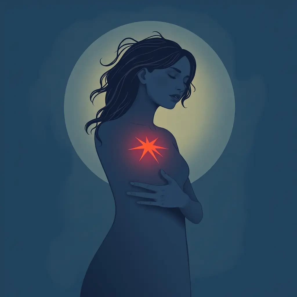 Dream illustration: A changing mark on your skin
