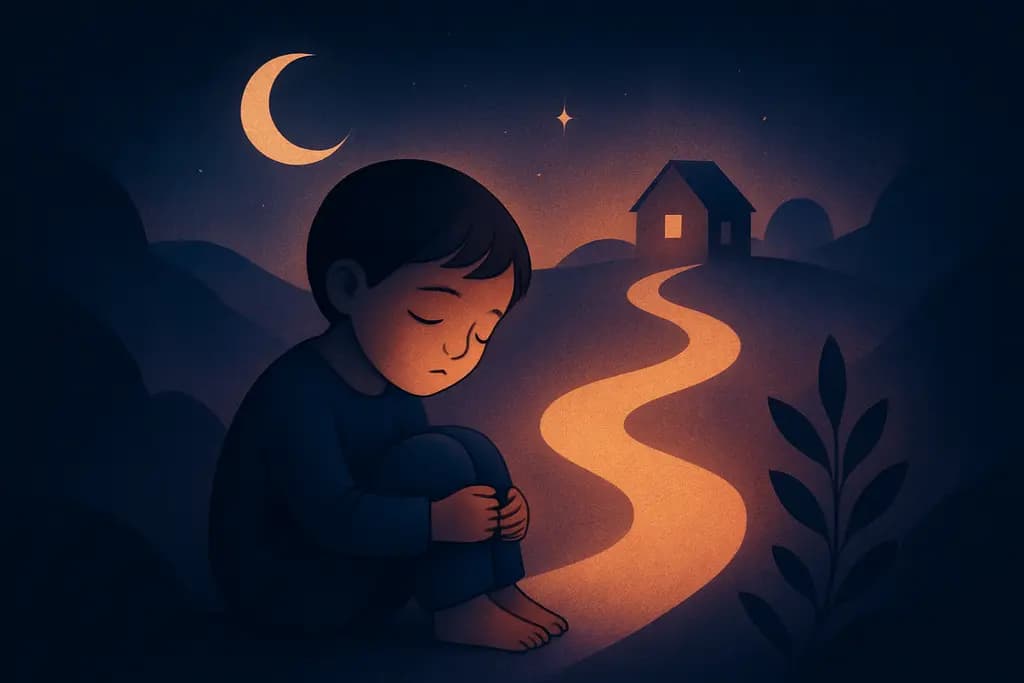 Dream illustration: A Child Who Knows the Way Home