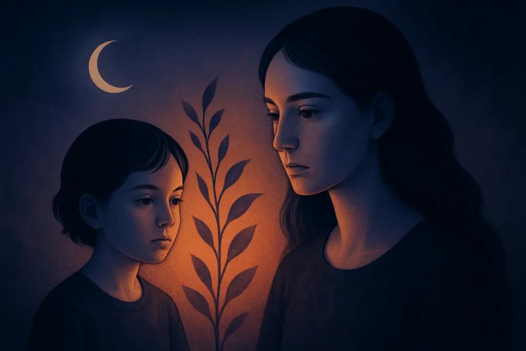 Dream illustration: A child you once knew appearing older