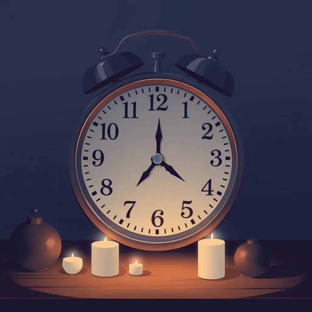 Dream illustration: A clock that has stopped