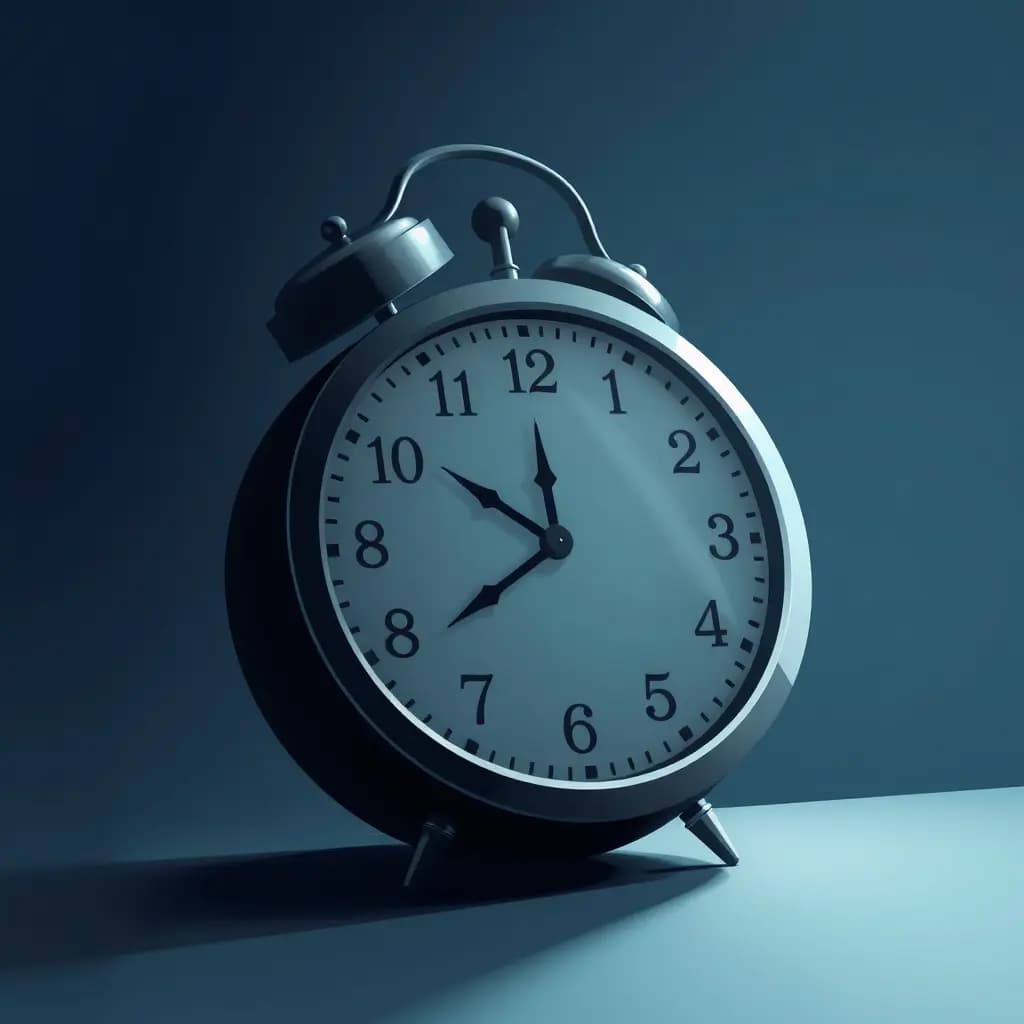 Dream illustration: A clock with no hands