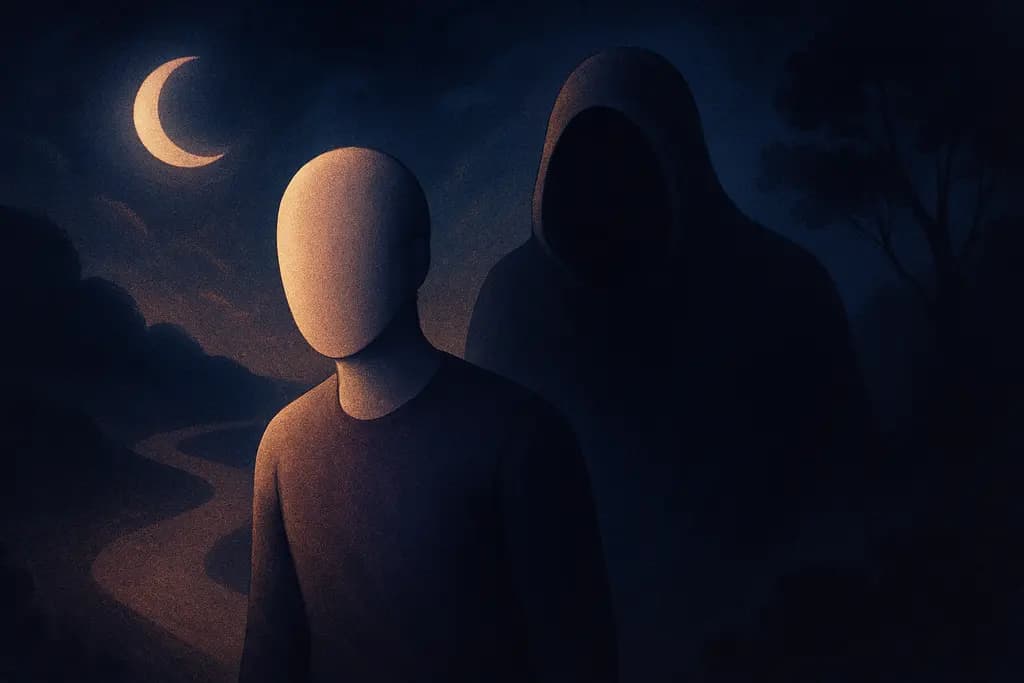 Dream illustration: A faceless stalker