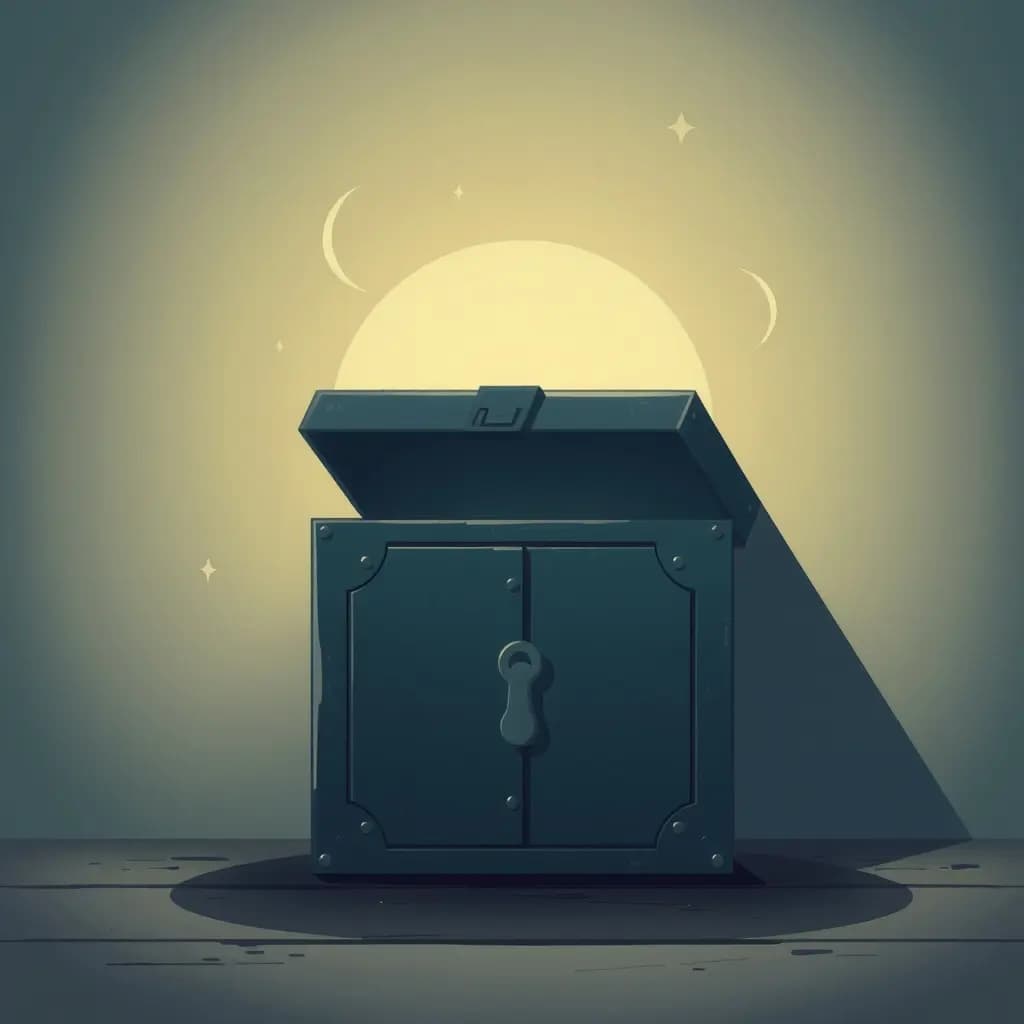 Dream illustration: A Locked Box You Can't Open