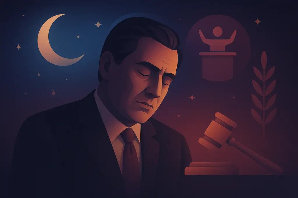 Dream illustration: A political leader