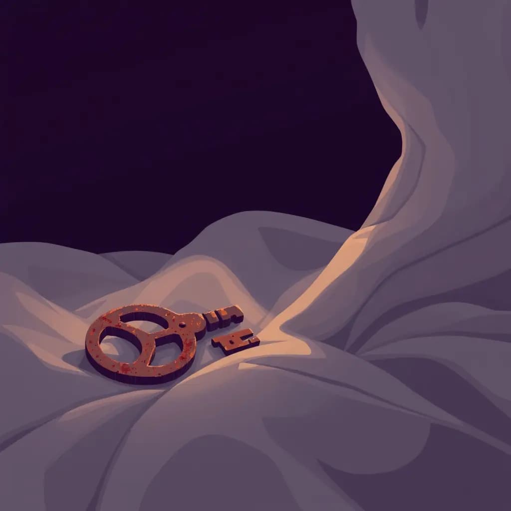 Dream illustration: A rusty key you can't use