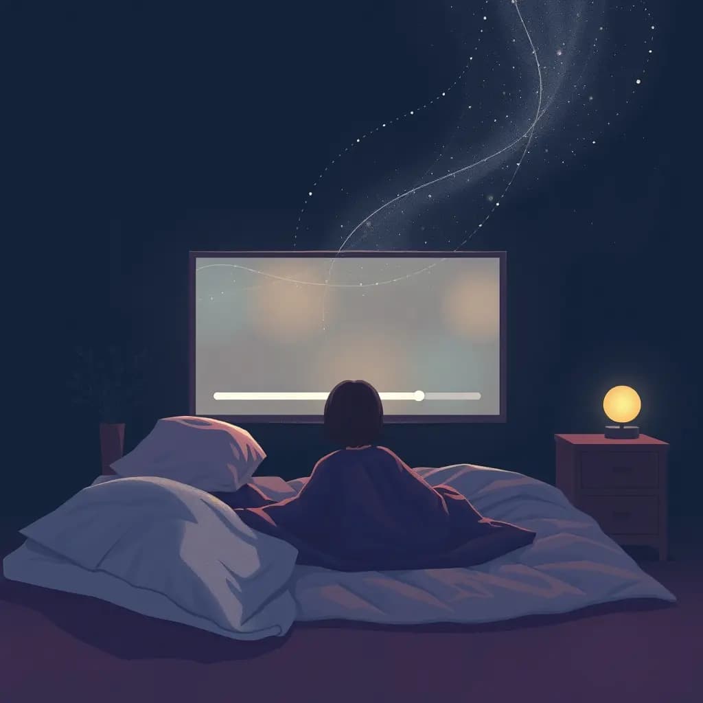 Dream illustration: A Video Buffering Forever