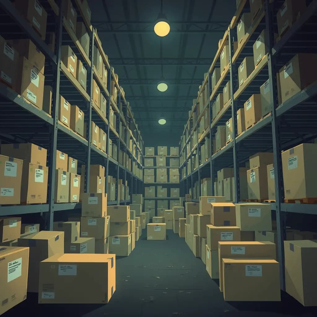 Dream illustration: A warehouse full of labeled boxes to explore