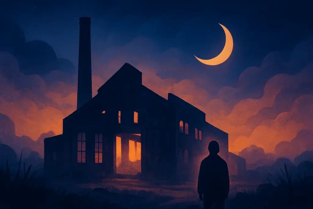 Dream illustration: Abandoned Factory