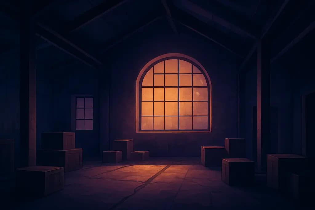 Dream illustration: Abandoned Warehouse