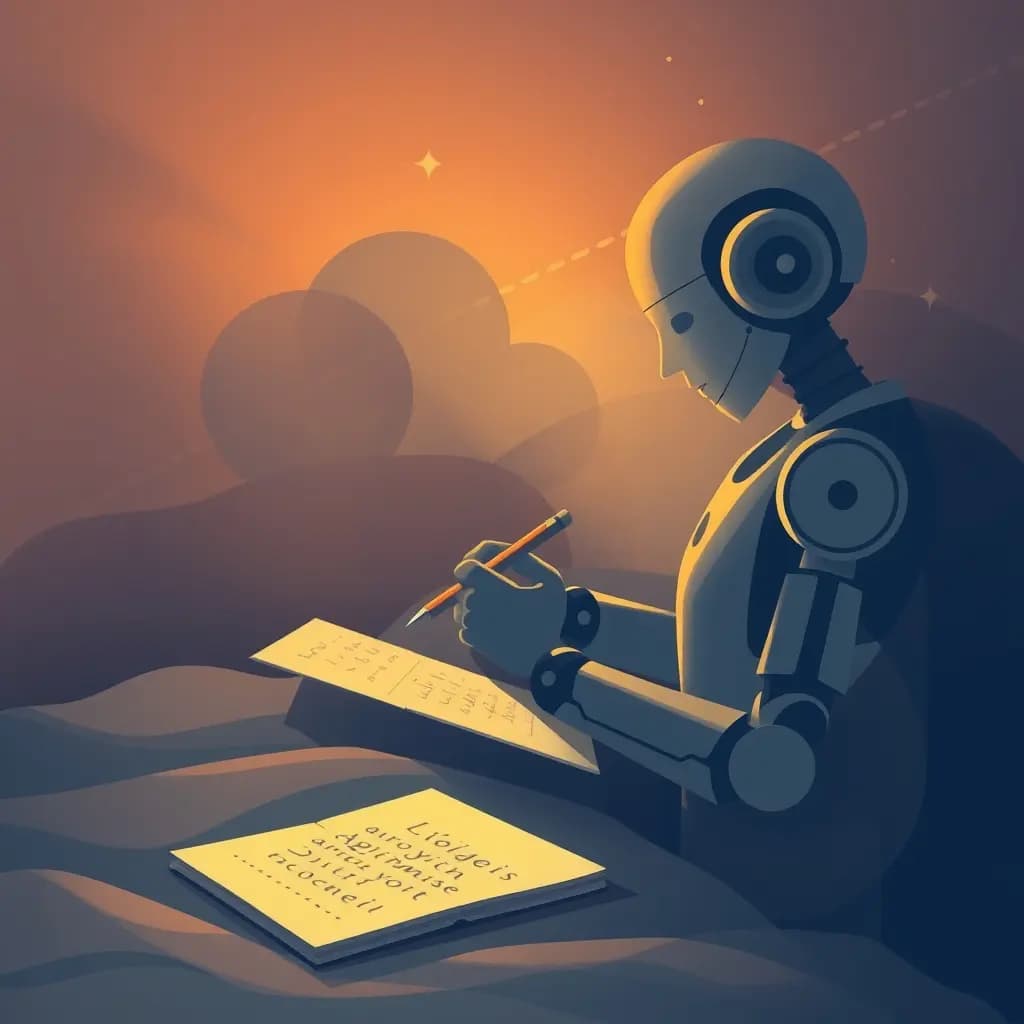 Dream illustration: AI mimics your handwriting
