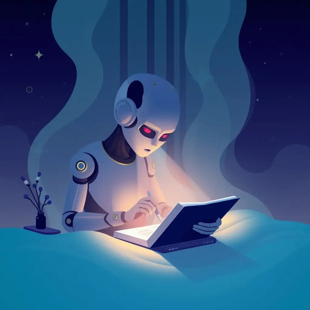 Dream illustration: AI writes your obituary