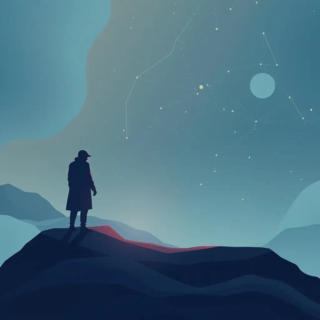 Dream illustration: Algorithm decides your path