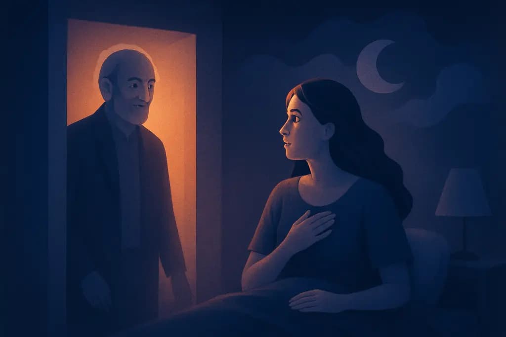 Dream illustration: An old acquaintance showing up unexpectedly