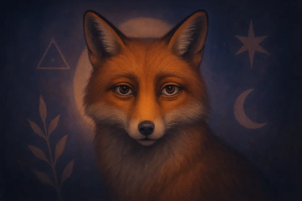 Dream illustration: Animal with human eyes