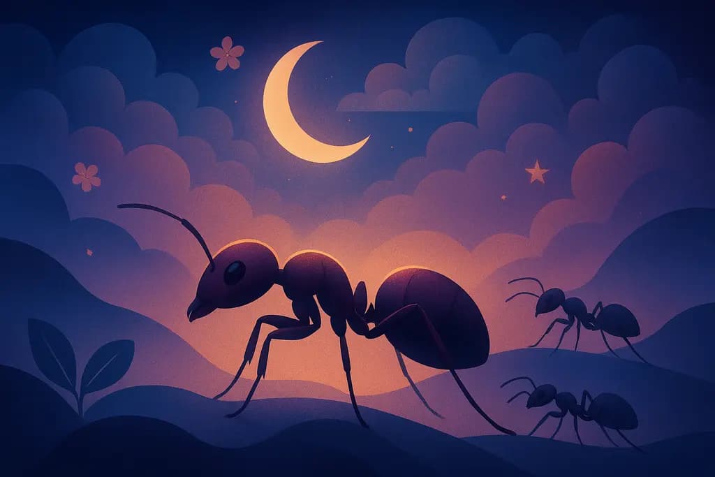 Dream illustration: Ants