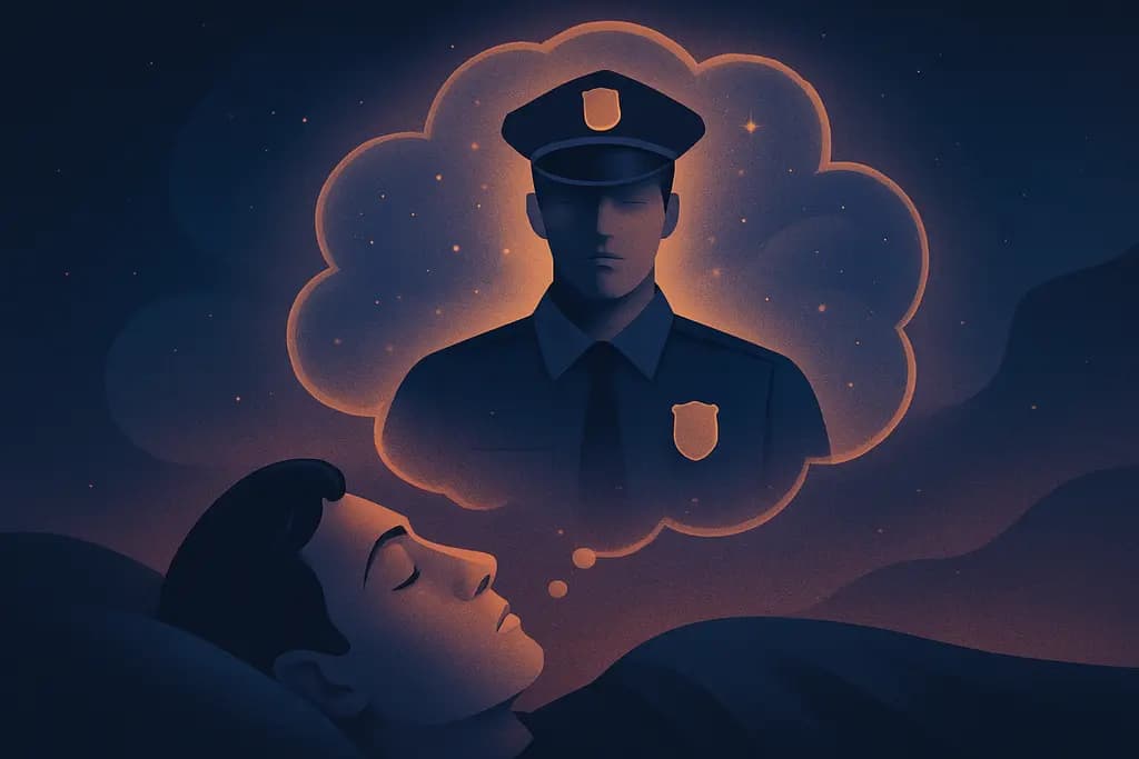 Dream illustration: Authority Figure (Police Officer)