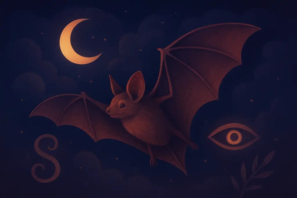 Dream illustration: Bat