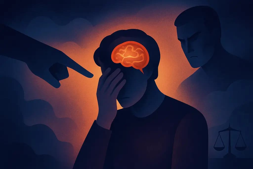 Dream illustration: Being accused of a crime