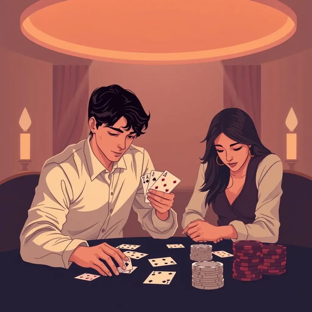 Dream illustration: Being Caught Counting Cards