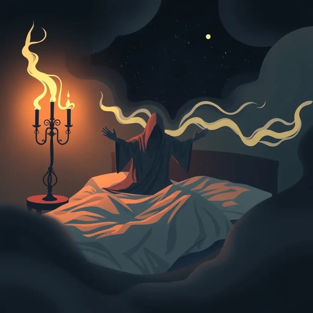 Dream illustration: Being cursed by stranger