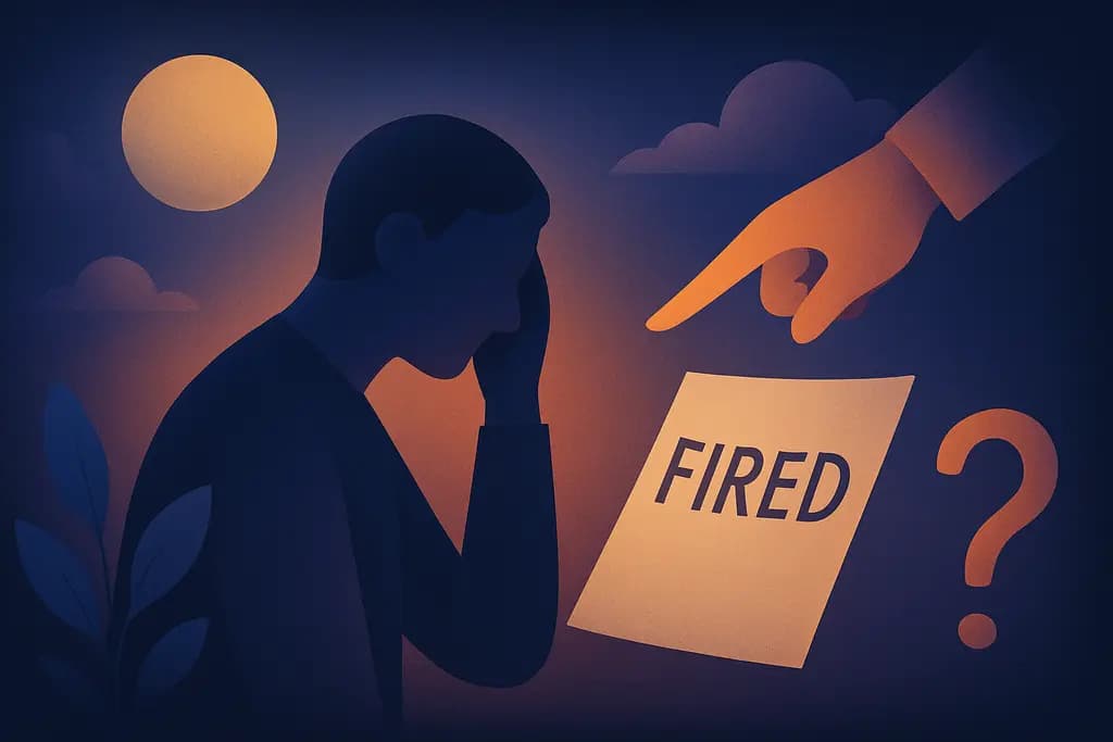 Dream illustration: Being Fired