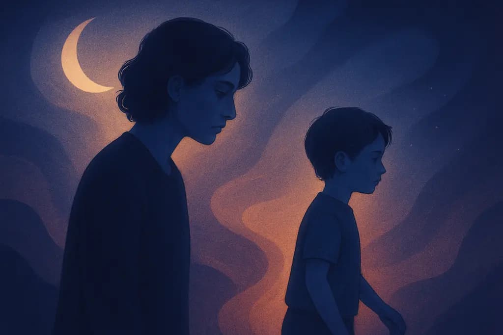 Dream illustration: Being Followed by a Child You Don’t Know