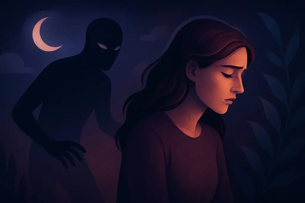 Dream illustration: Being Followed