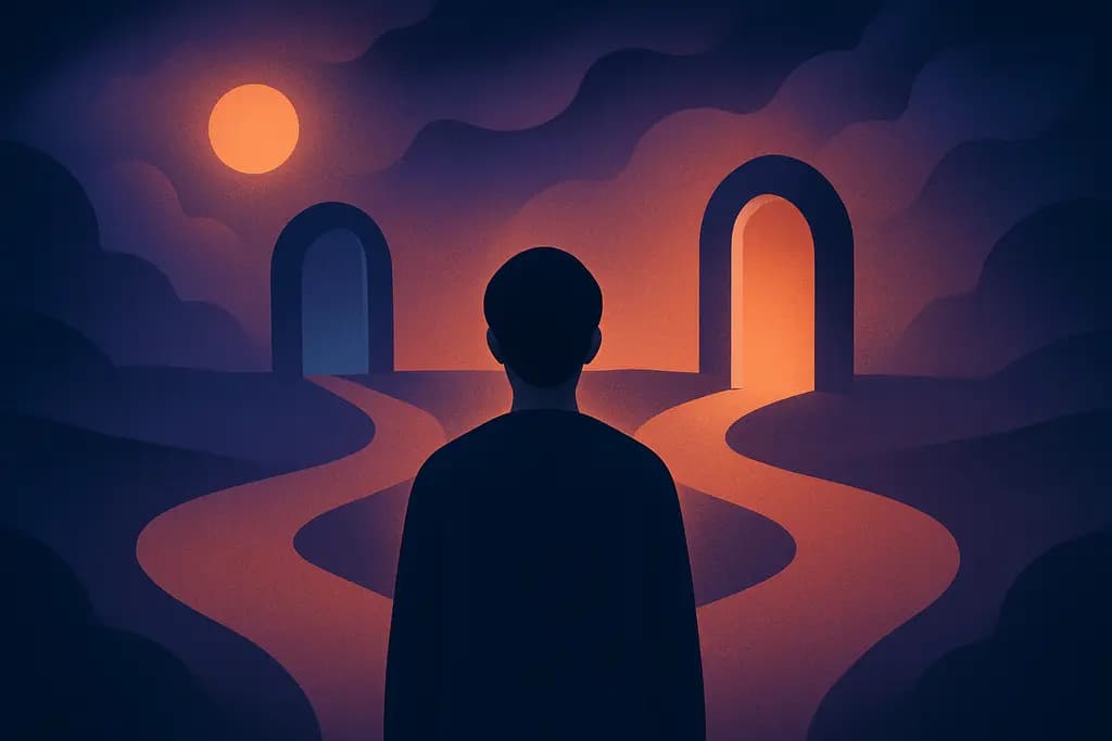 Dream illustration: Being Forced to Choose with No Options Offered