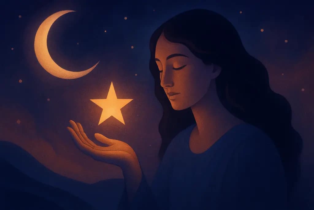 Dream illustration: Being granted a wish