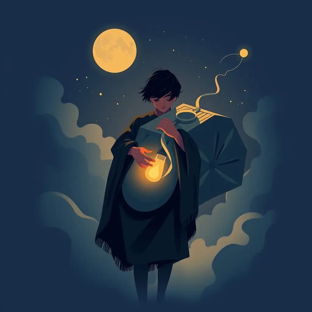 Dream illustration: Being Handed a Heavy Burden You Can't Set Down