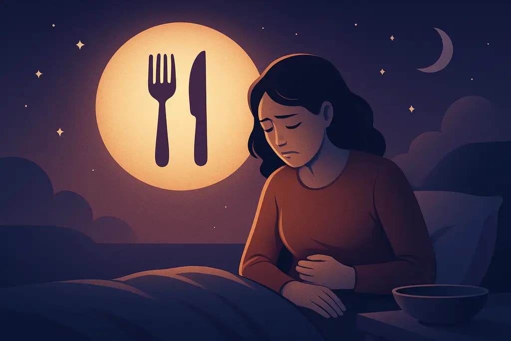 Dream illustration: being hungry in a dream dream meaning