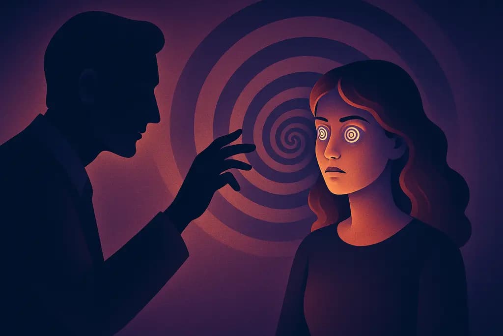 Dream illustration: Being hypnotized or controlled by someone