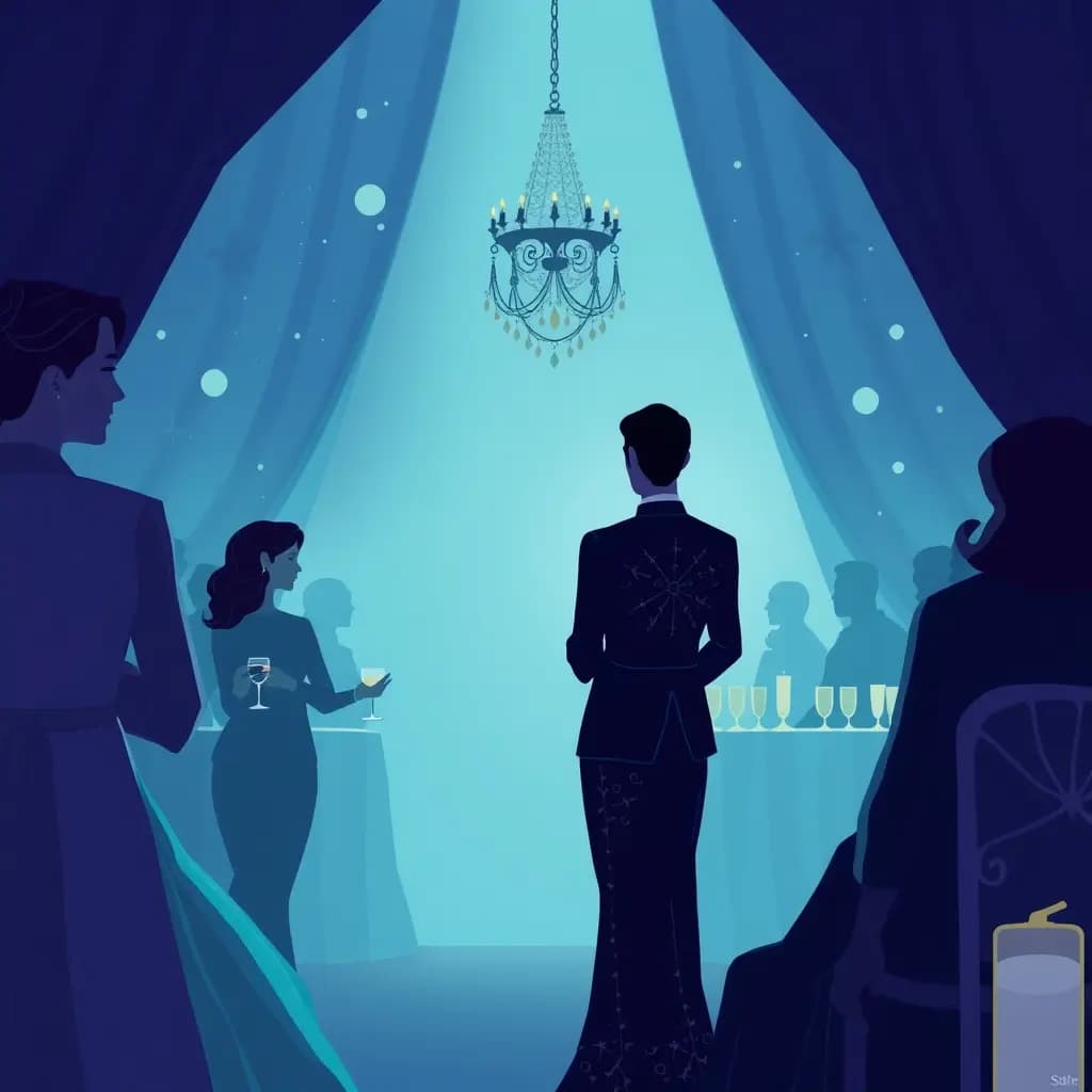 Dream illustration: Being ignored at gala