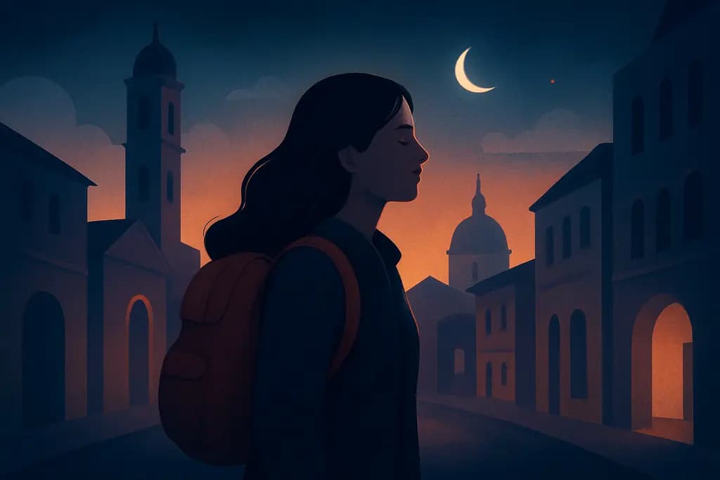 Dream illustration: Being in a foreign country where you can't communicate
