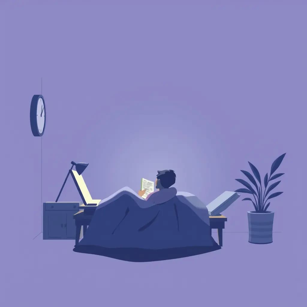 Dream illustration: Being late to class test