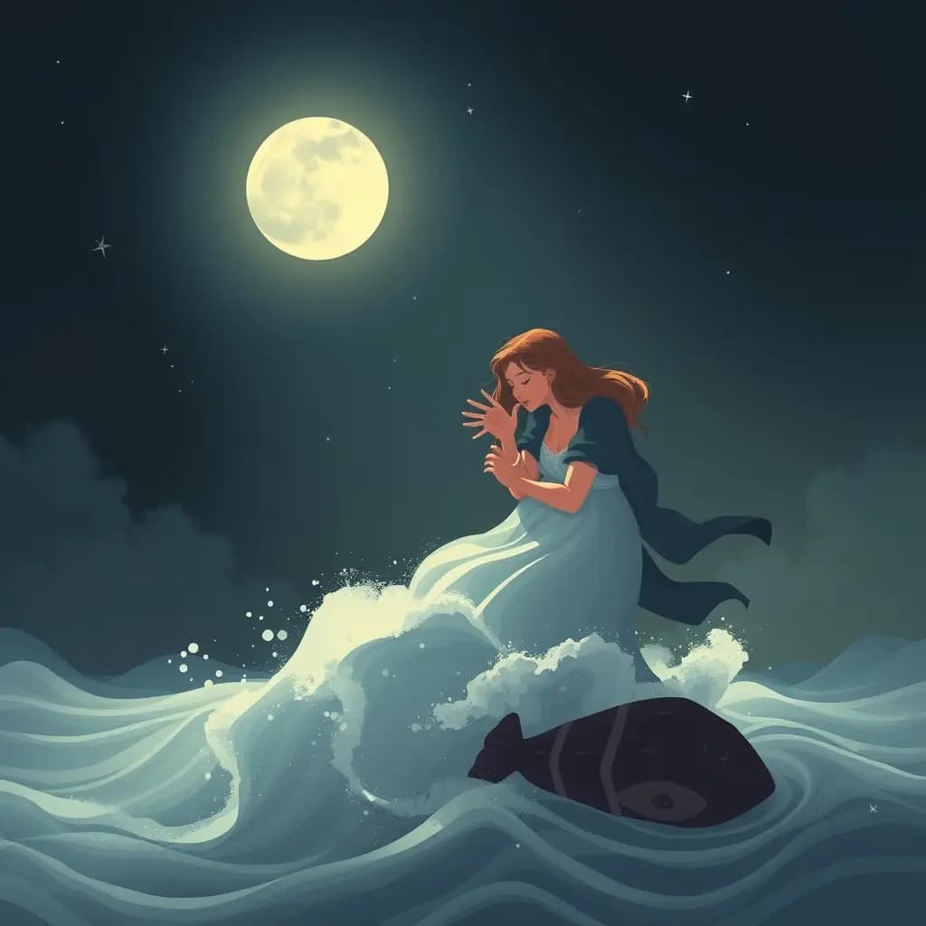 Dream illustration: Being rescued