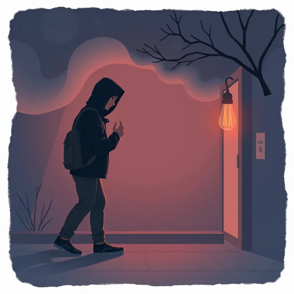 Dream illustration: Being robbed or mugged