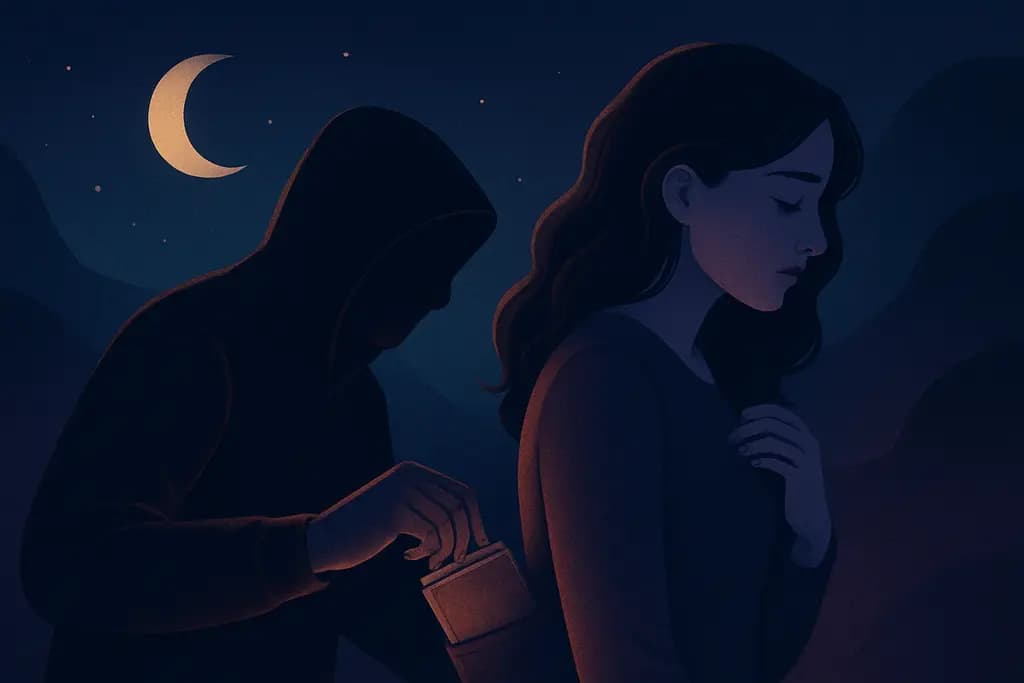 Dream illustration: Being robbed or pickpocketed