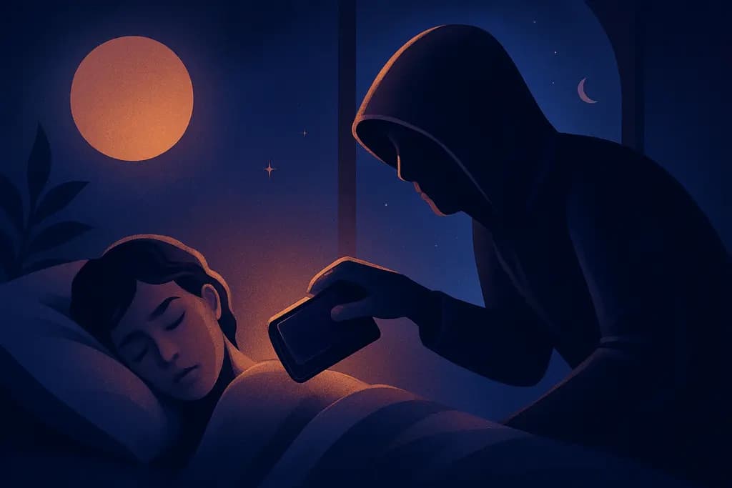 Dream illustration: Being Robbed