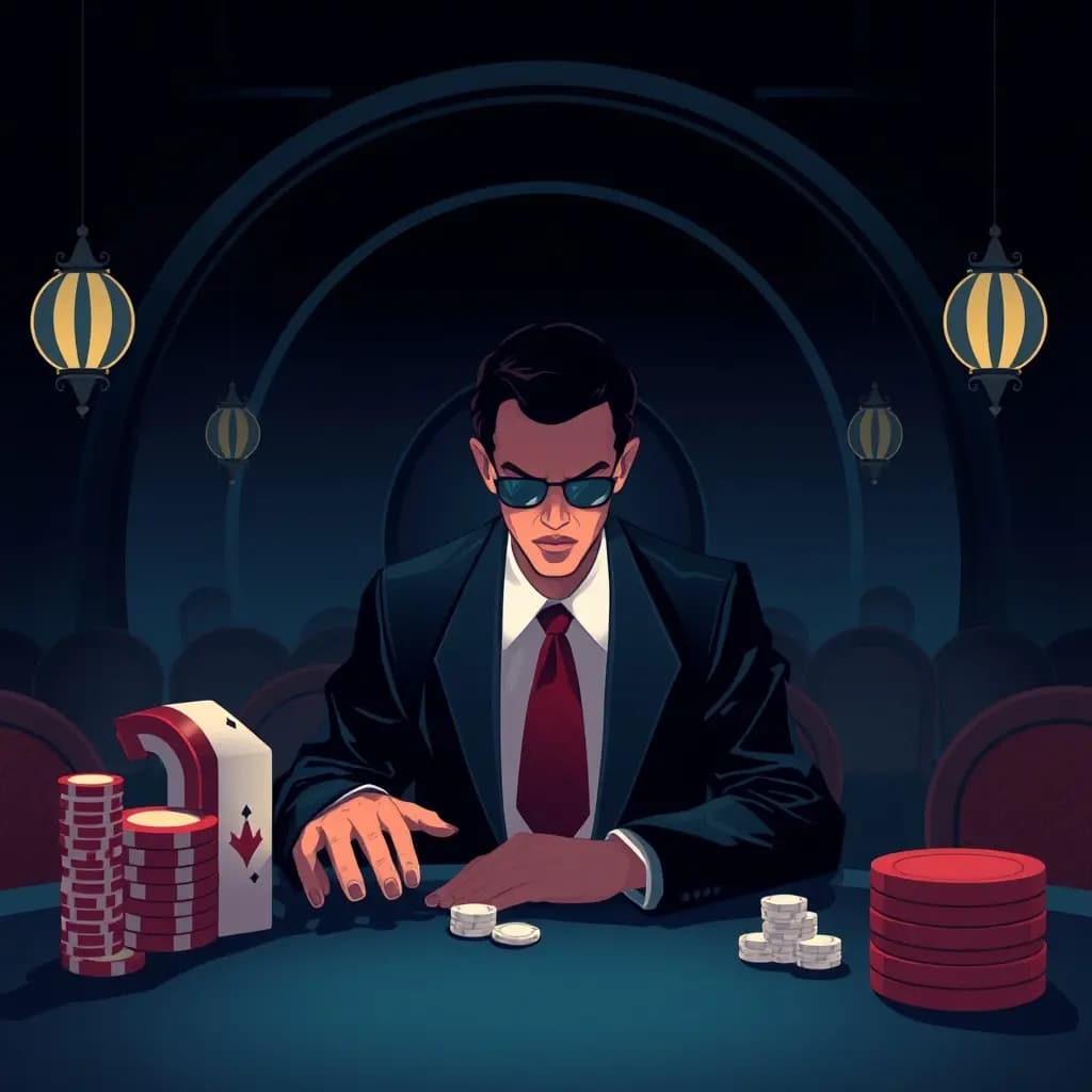 Dream illustration: Being Watched by Casino Security