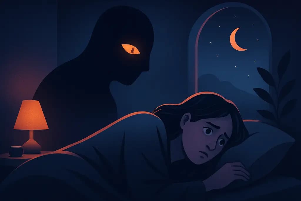 Dream illustration: Being Watched
