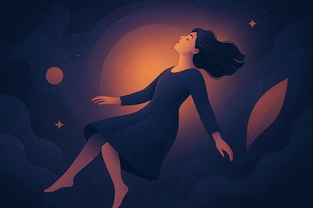 Dream illustration: Being weightless