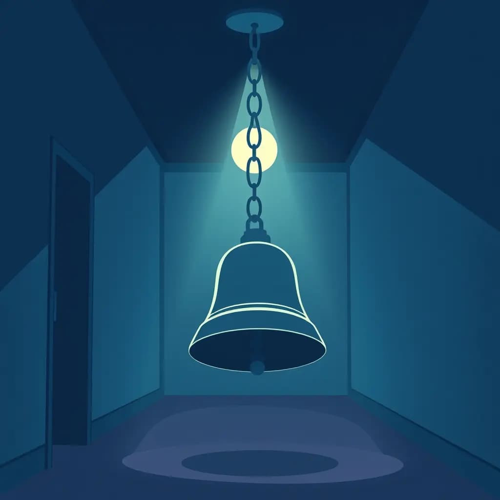 Dream illustration: Bell rings with no hallway