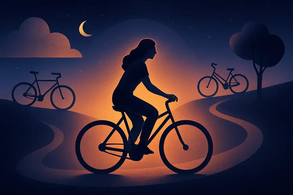 Dream illustration: Bicycles