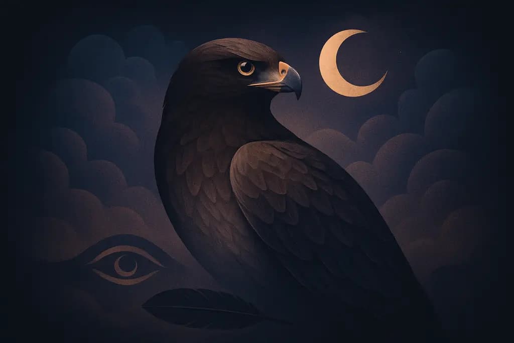 Dream illustration: Birds of prey