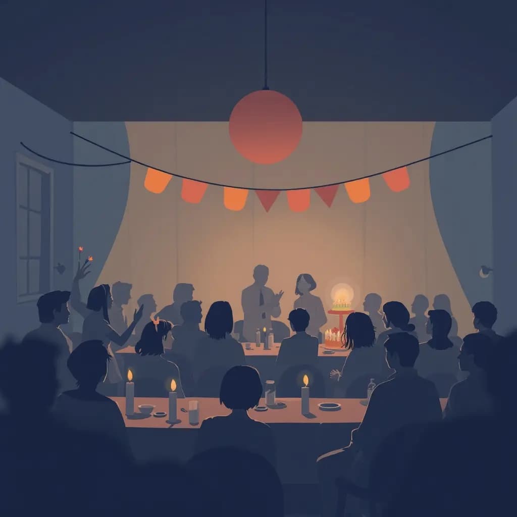 Dream illustration: Birthday Party